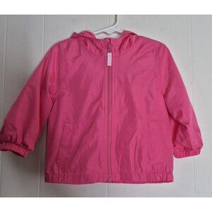 Carter's Long Sleeve Pink Full Zip Jacket Infant Toddler Girls Size 18M